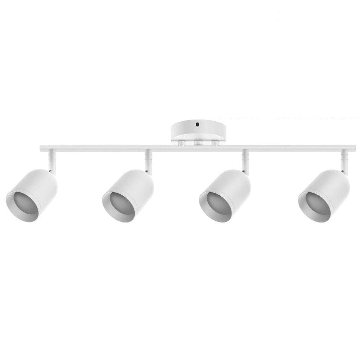 APPLIQUE 4 SPOTS 6.5*9.5CM PLAFONNIER ORIENTABLES GU10 LED BLANC 04