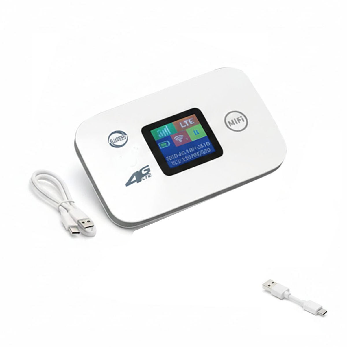 ROUTER WIFI PORTATILE 4G LTE SENZA FILI 300MBPS HOTSPOT PC  USB C AS-05577