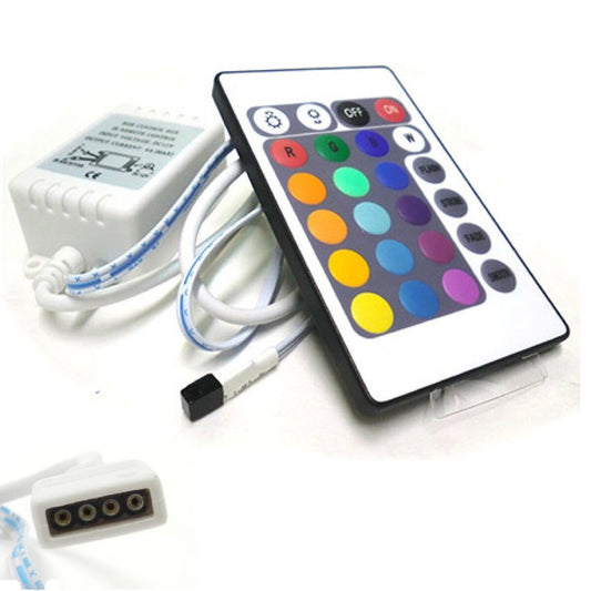 PILOTE DE BANDE LED RGB 2A - 6A ALTERNANCE EFFET STROBE FLASH DIMINUTION