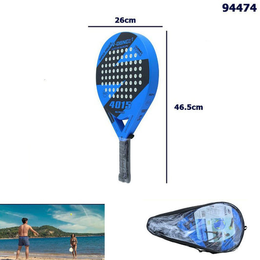 RAQUETTE PADEL CUSTOM EUROPE SUPER POWER 4015 WHITE FOAM BLEU V-DONG 94474