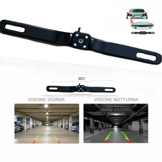 CAMÉRA DE RECUL VOITURE CAMPING-CAR 4 LED INFRAROUGES CA02784