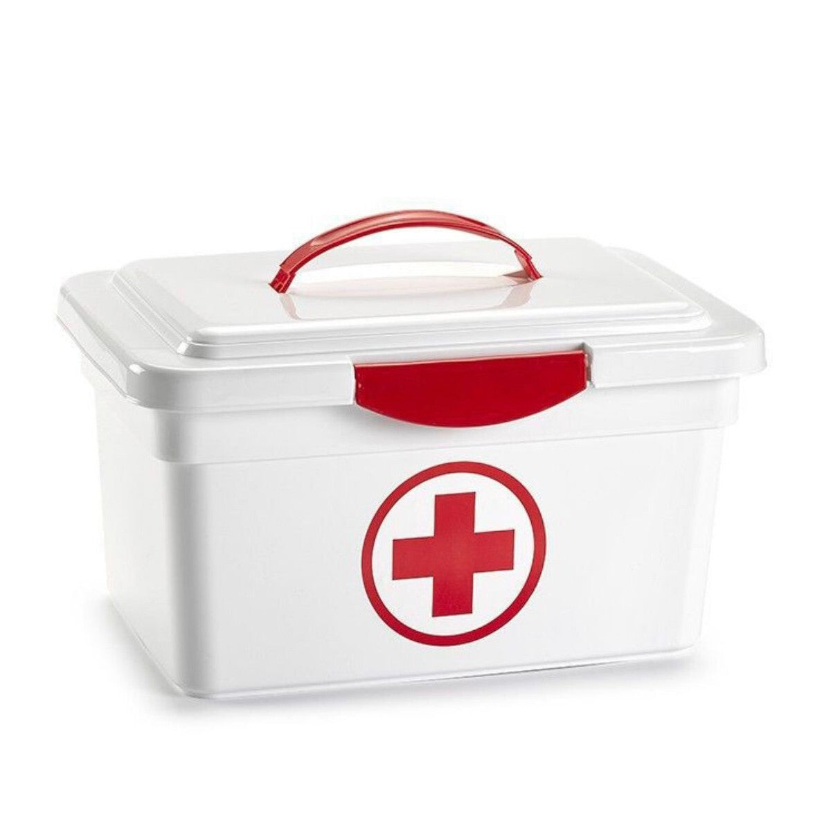 BOÎTE TROUSSE DE SECOURS COUVERCLE ET POIGNÉE BOÎTE À MÉDICAMENTS