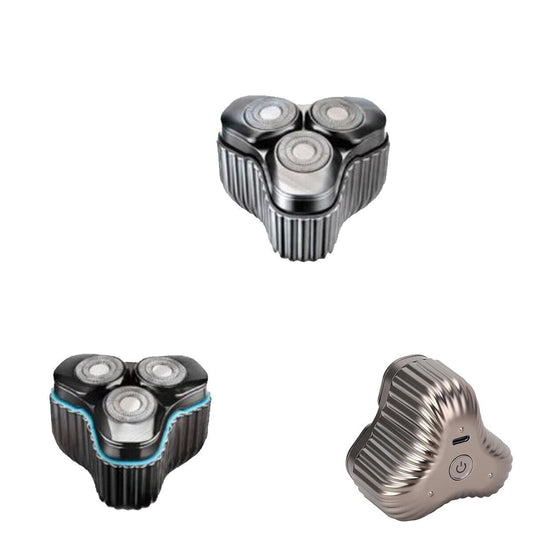 MINI RASOIO ELETTRICO RICARICABILE BARBA USB PORTATILE UOMO TESTINA SK-371