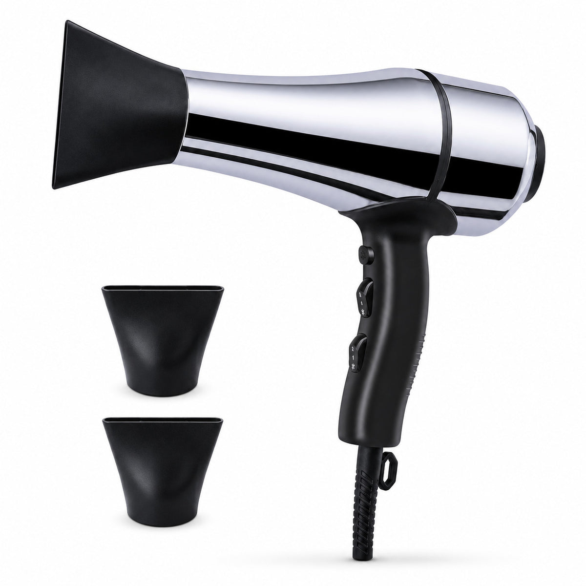 ASCIUGACAPELLI PROFESSIONALE 6000W PHON IONICO CON 2 BOCCHETTE CAPELLI SK-3602