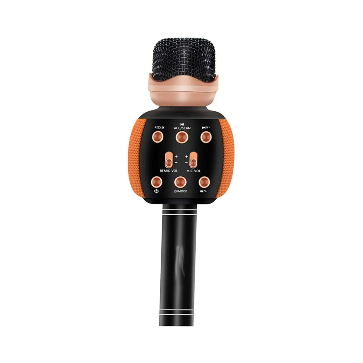 MICROFONO RADIO FM MEGAFONO SPEAKER BLUETOOTH PORTATILE KARAOKE REGISTRATORE SD