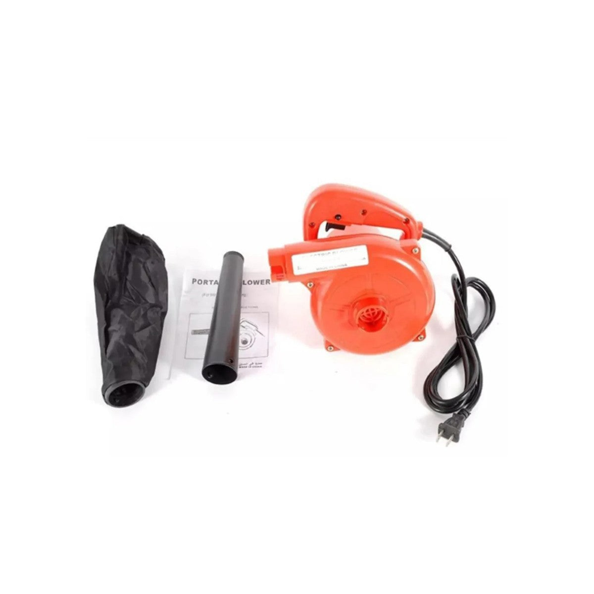 SOFFIATORE ASPIRATORE ELETTRICO PER GIARDINO 750W 220V LEGGERO POTENTE PC