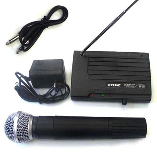 MICROPHONE SANS FIL AVEC RÉCEPTEUR KARAOKÉ RÉUNIONS SM-200