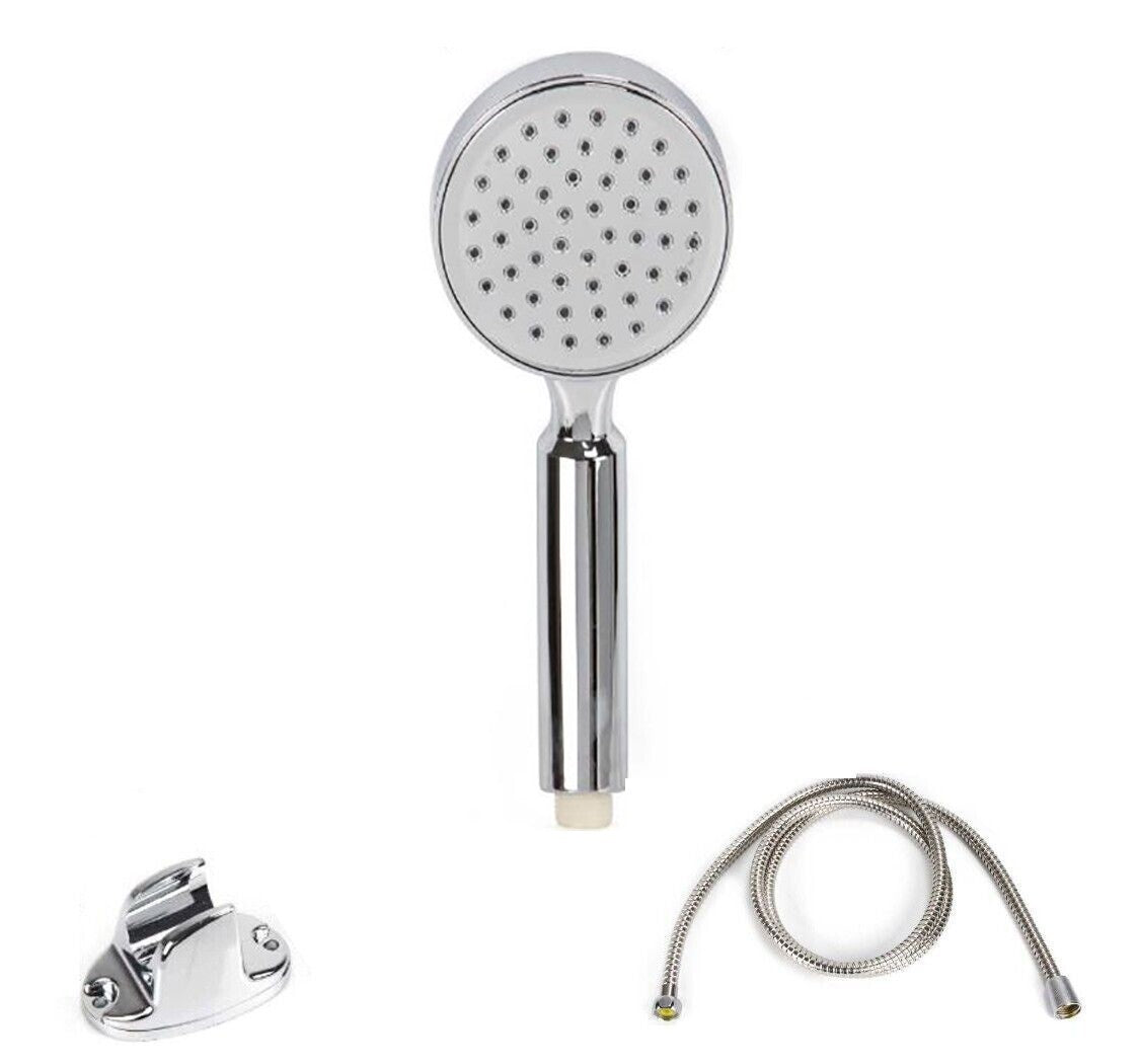 SOFFIONE BRACCIO DOCCINO UNIVERSALE BAGNO DOCCIA VASCA TUBO ROTONDO 01930