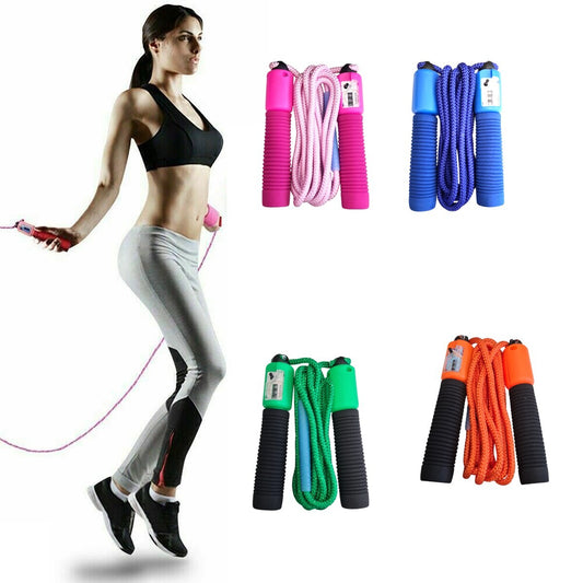 Corde à sauter calories compte corde saut minuteur compte sauts élastique sport