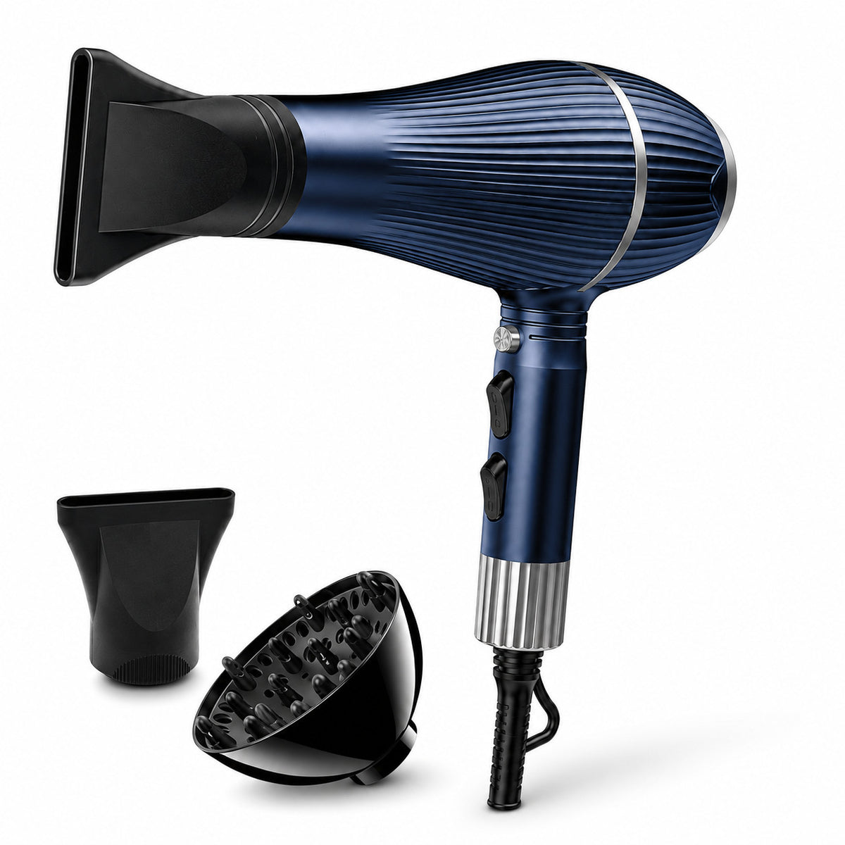 ASCIUGACAPELLI PROFESSIONALE 5000W PHON IONICO DIFFUSORE 2 VELOCITÀ SK-3601