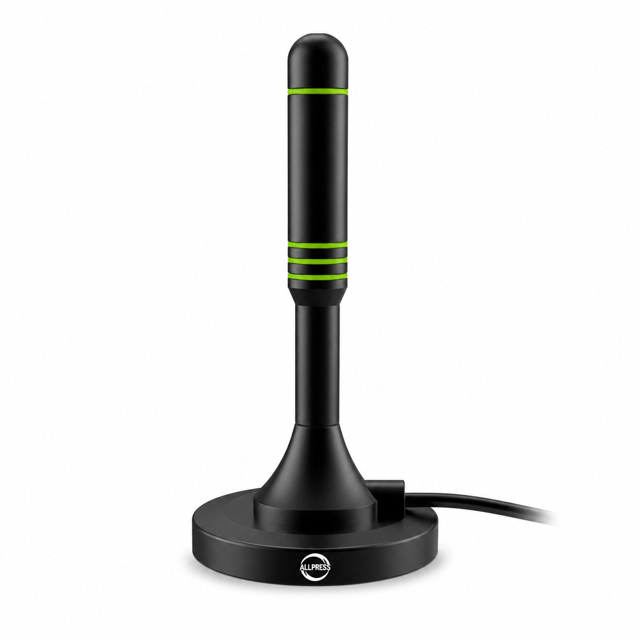 ANTENNA DIGITALE TERRESTRE PORTATILE BASE MAGNETICA DVB-T 28DB AUTO CAMPER CASA TV TELEVISIONE