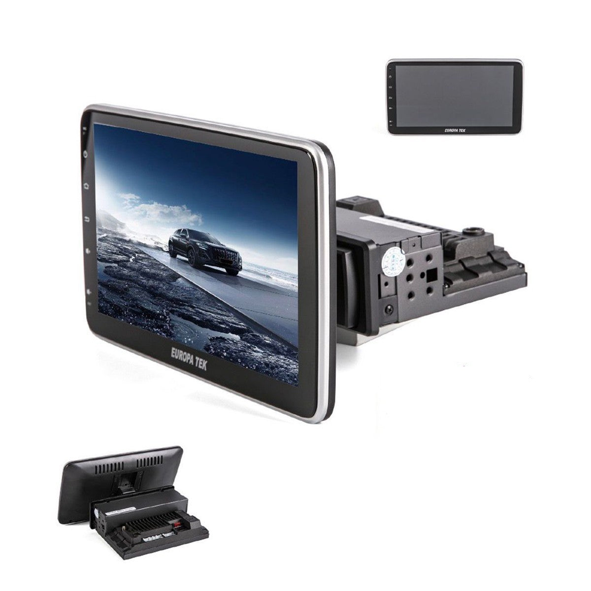 AUTORADIO ANDROID AUTO CARPLAY 10" WIFI GPS BT 4+64GB HD TOUCH SCREEN CTC-1086D