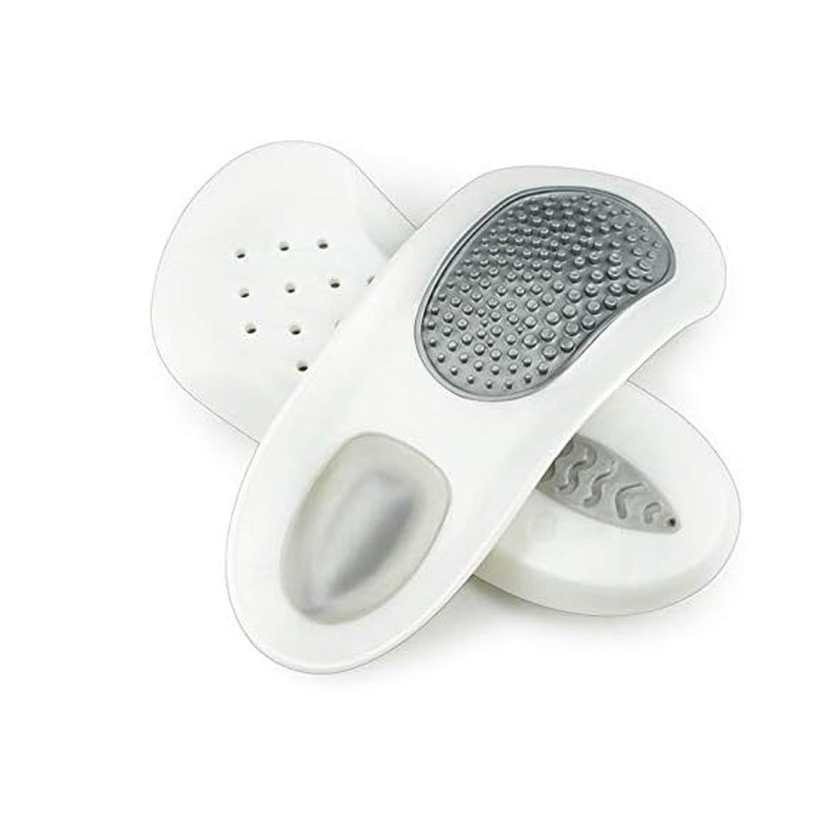 Paire de semelles orthopédiques universelles, soutien de la voûte plantaire, semelles à 3 niveaux