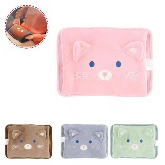 BORSA ACQUA CALDA ELETTRICA SCALDINO SCALDA MANI LETTO RICARICABILE GATTO