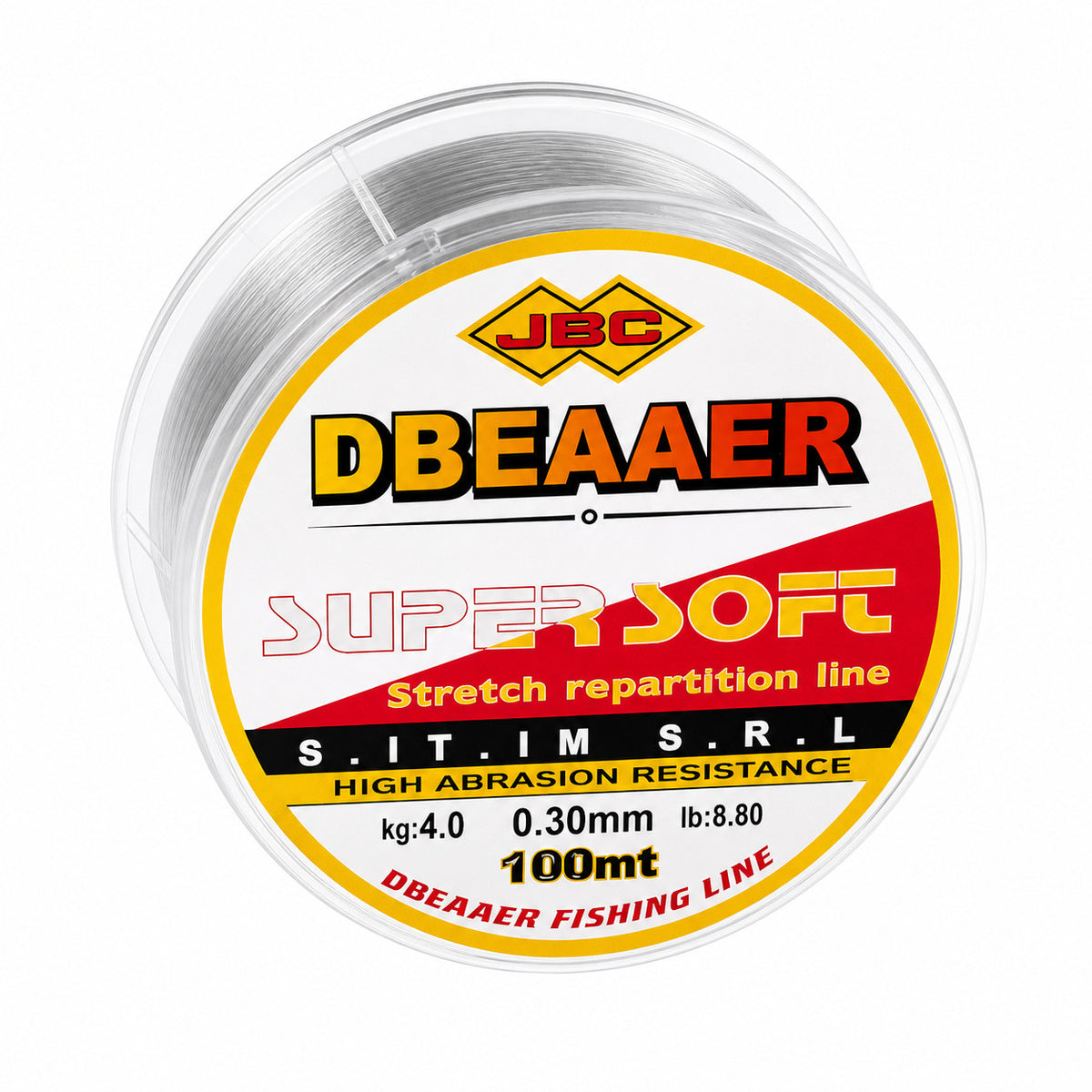BOBINE FIL DE PÊCHE 100 MÈTRES 0,30 mm CHARGE 7,50 KG