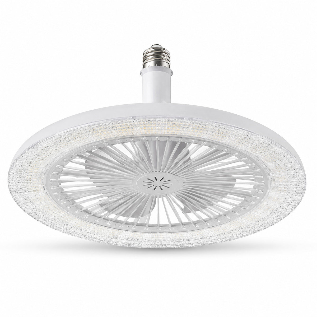 VENTILATORE DA SOFFITTO 30W LED DIMMERABILE TELECOMANDO E27 USO CASA AS-07052