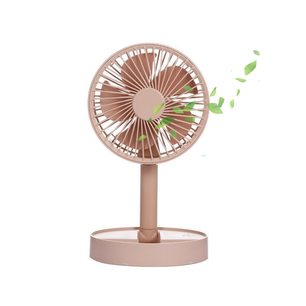 MINI VENTILATORE PIEGHEVOLE DA VIAGGIO RICARICABILE USB REGOLABILE TE-B0336
