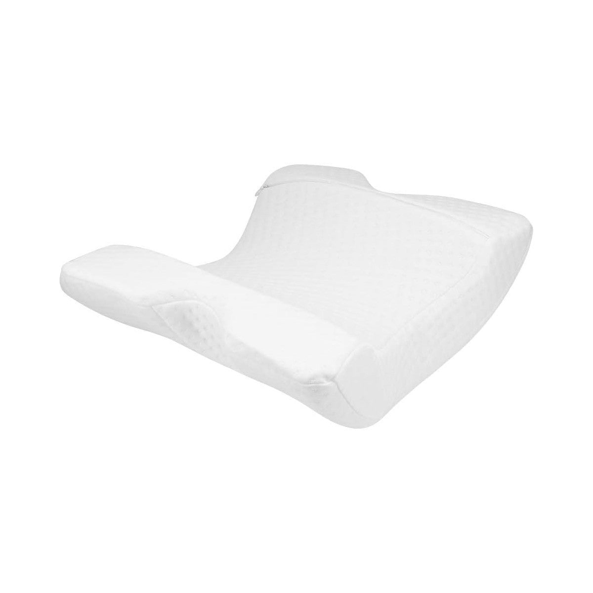 CUSCINO COLLO ERGONOMICO MEMORY FOAM SUPPORTO CERVICALE ANTI PRESSIONE AS-08142