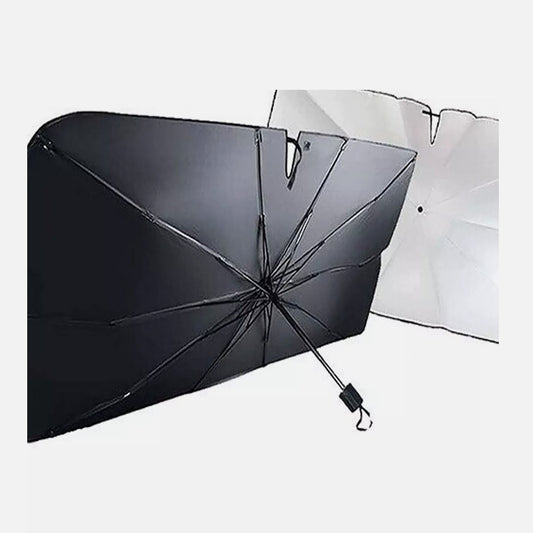 PARE-SOLEIL PARAPLUIE VITRE AVANT VOITURE PARE-BRISE PLIABLE 125X65CM AS-00018