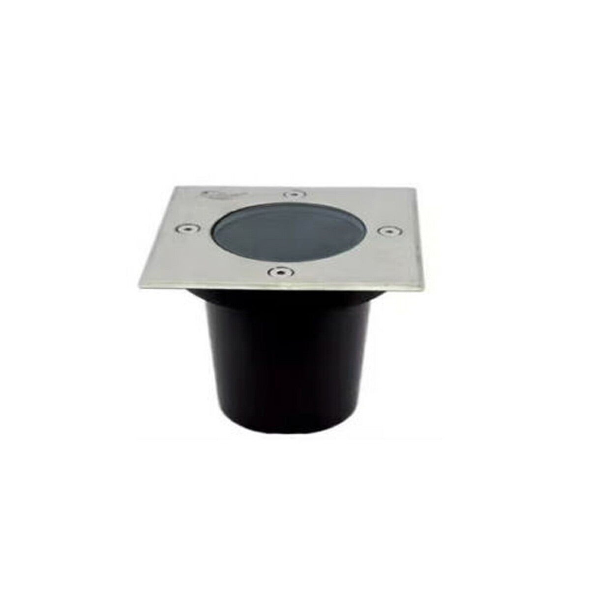 PROJECTEUR ENCASTRABLE DE SOL GU10 CARRÉ LAMPE PROJECTEUR JALONNEMENT EXTÉRIEUR