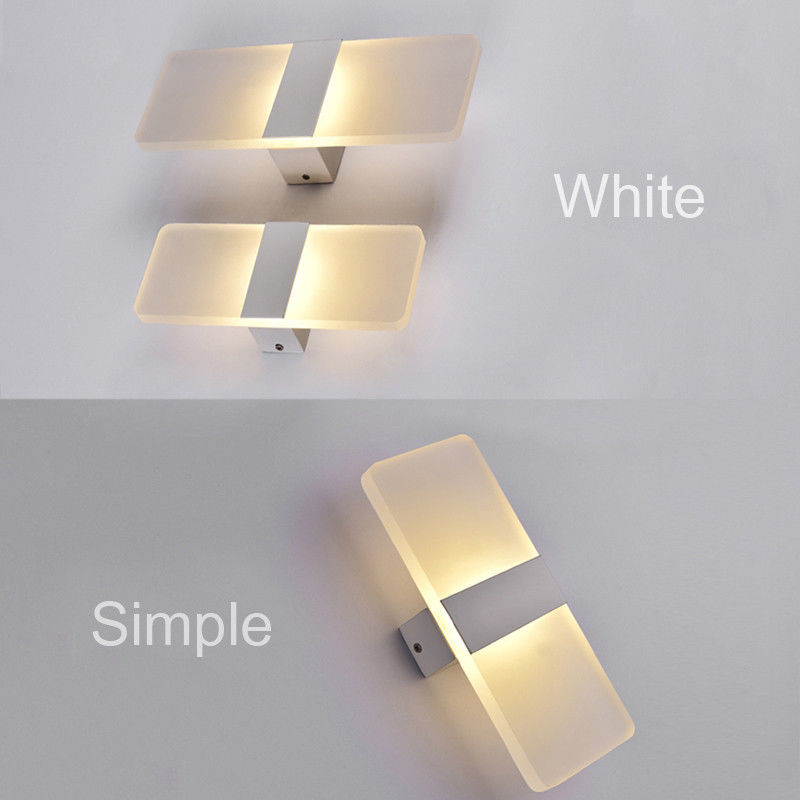 APPLIQUE MURALE À LED MAISON DÉCORATION MODERNE LAMPE 3000K 16W LUMIÈRE CHAUDE MUR