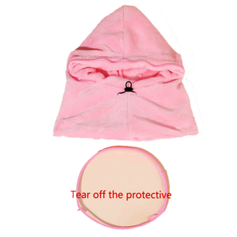 PASSAMONTAGNA CON VISIERA MASCHERA MOTO SCALDA COLLO TESTA COPRICAPO MASCHERINA