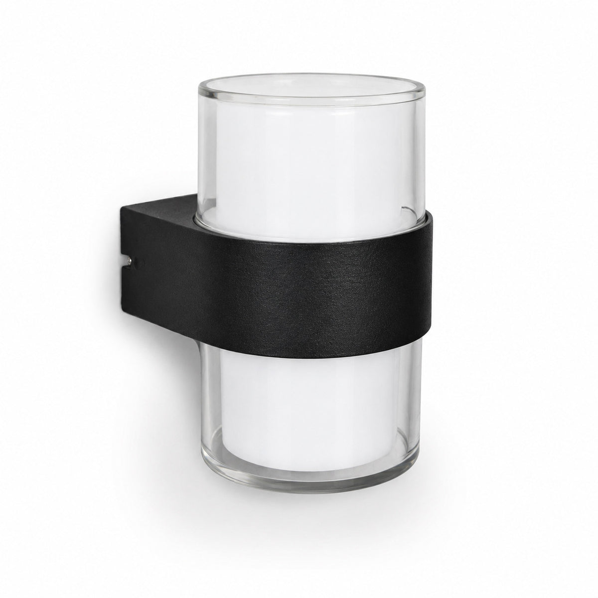 APPLIQUE LED 10W ESTERNO LAMPADA PARETE NERO IP65 3000K 4000K 6000K ET-31699