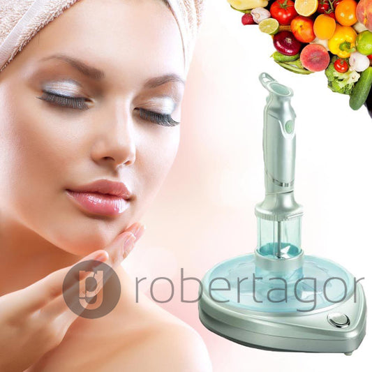 PRÉPARATEUR CRÉE UN MASQUE PEELING POUR LE VISAGE POUR UN NETTOYAGE NATUREL DU VISAGE À BASE DE FRUITS