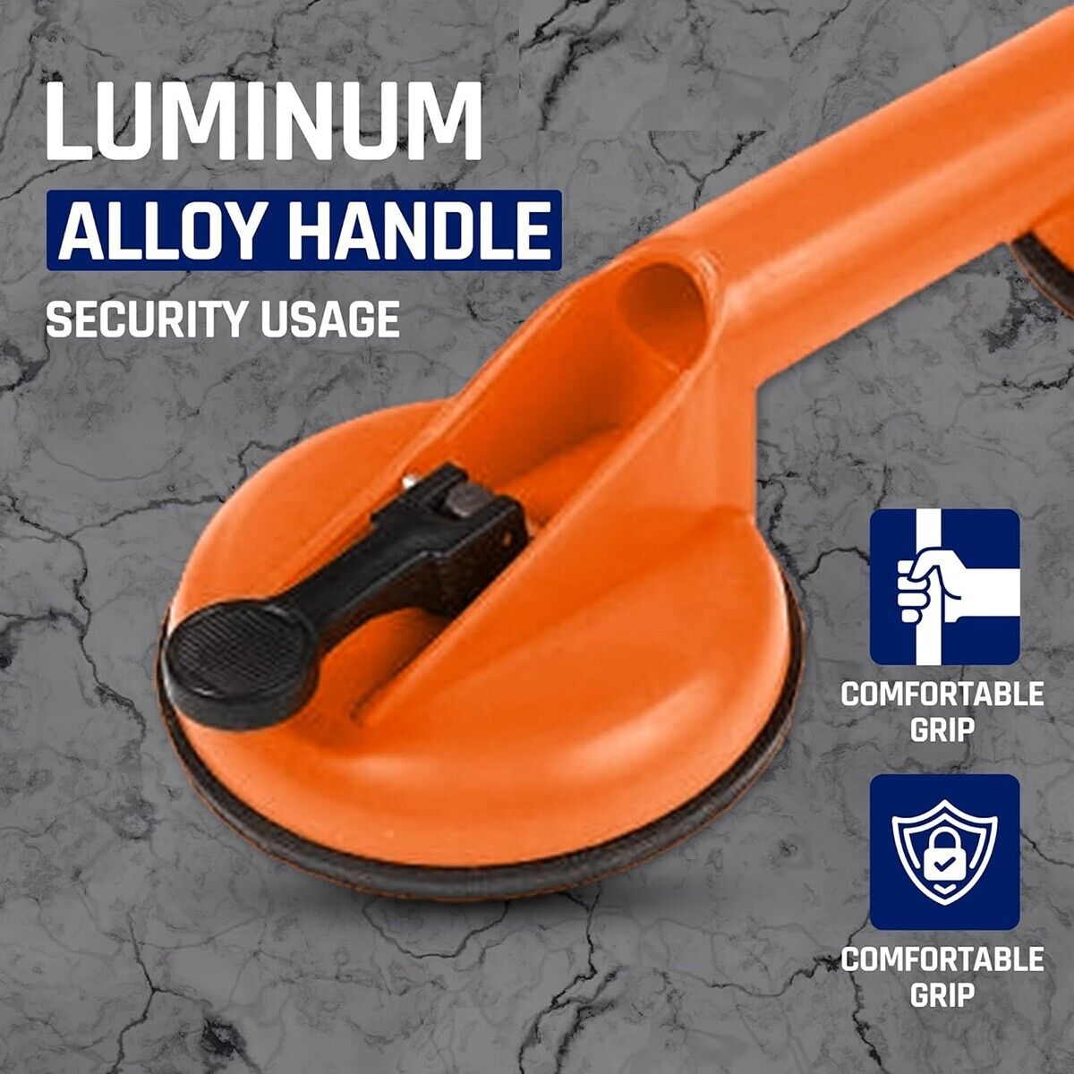 MANIGLIA MANIGLIONE DI SICUREZZA 4" ANZIANI DISABILI DA VASCA DOCCIA A VENTOSA