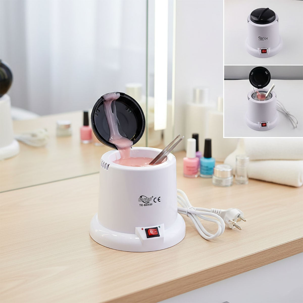STÉRILISATEUR À QUARTZ 100W POUR OUTILS ESTHÉTIQUES AVEC MICROSPHÈRES NETTOYAGE 0350