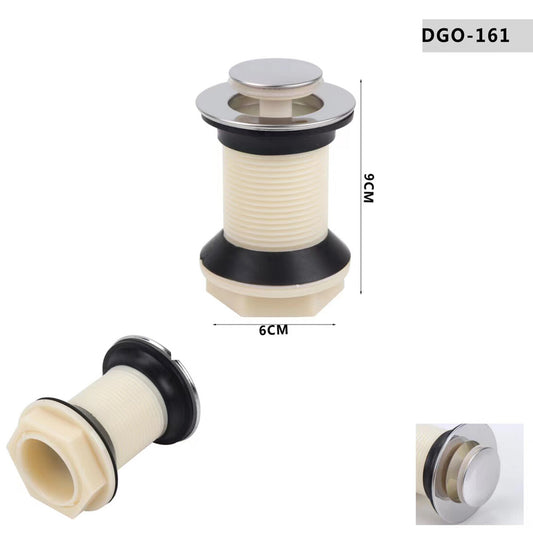 BONDE DE VIDAGE CLICK CLACK À CLAPET UNIVERSEL LAVABO ÉVIER BIDET 1/4" 02062
