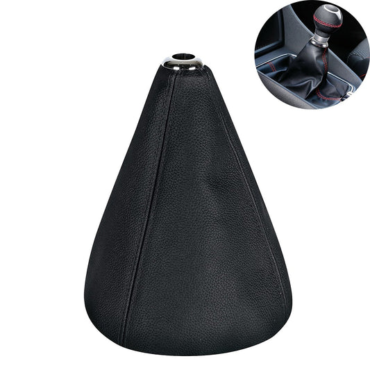 SOUFFLET LEVIER DE VITESSE EN SIMILI CUIR VOITURE 140MM DM HOUSSE DE RECHANGE VITESSES CA-03009