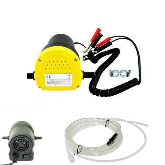 KIT POMPE ASPIRATION EXTRACTION VIDANGE HUILE GASOIL DIESEL ÉLECTRIQUE 12V VOITURE