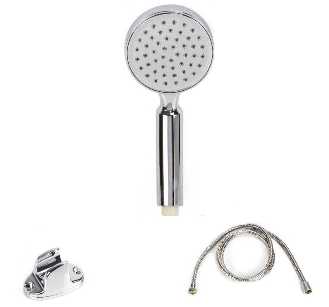 SOFFIONE BRACCIO DOCCINO UNIVERSALE BAGNO DOCCIA VASCA TUBO ROTONDO 01930