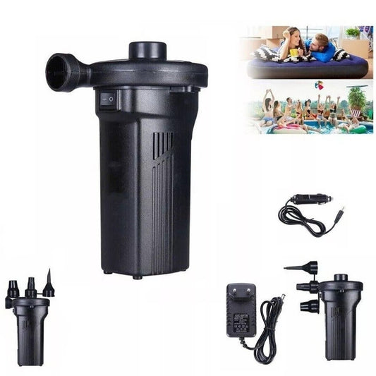 POMPE À AIR ÉLECTRIQUE RECHARGEABLE 4500MAH GONFLEUR GONFLABLES PLAGE SPORT