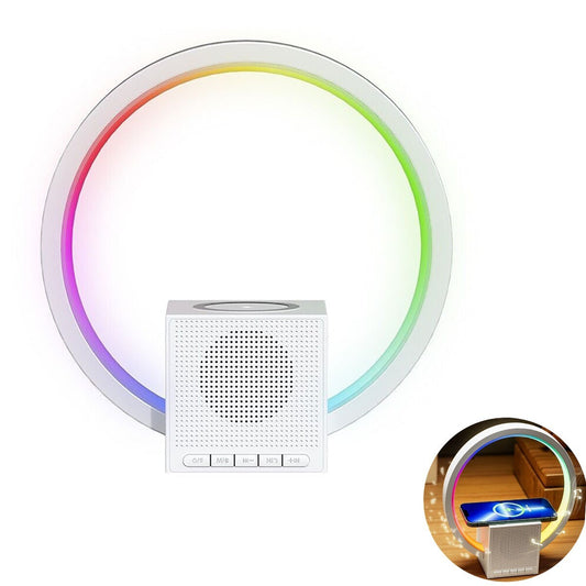 ENCEINTE RECHARGEABLE LAMPE LED RGB RECHARGE SANS FIL BLUETOOTH RADIO 258