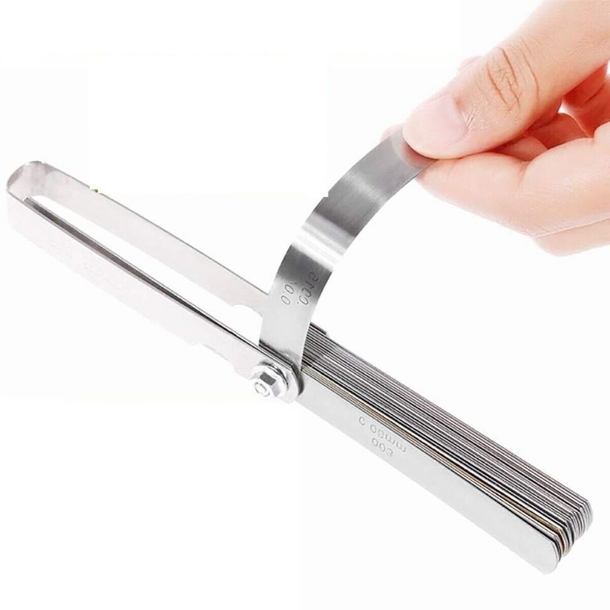 SPESSIMETRO VALVOLE DI PRECISIONE 32 LAME DI SPESSIMETRO IN ACCIAIO DA 0.04-0.88