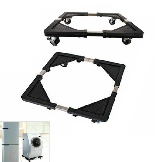 BASE MOBILE SUPPORT POUR RÉFRIGÉRATEUR LAVE-LINGE ROUES PLATINE CHARIOT 3316