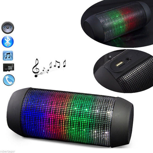 CASSA SPEAKER BLUETOOTH FM TF AUX USB VIVAVOCE PULSE LED 6W WIRELESS