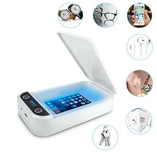 STÉRILISATEUR UV PORTABLE BOÎTE DE DÉSINFECTION OBJETS TÉLÉPHONE MASQUES