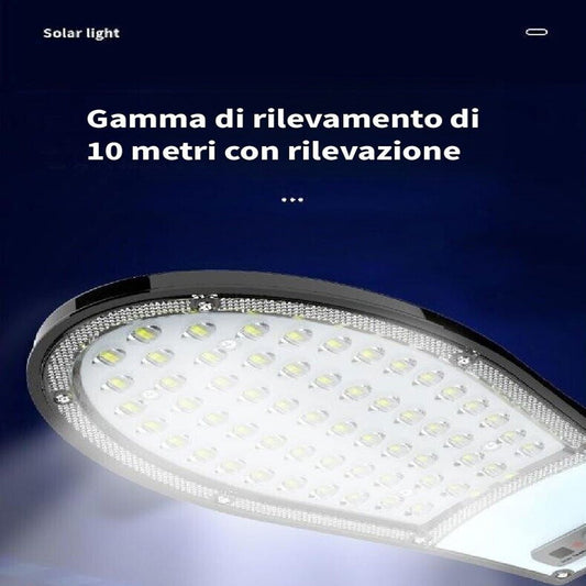 RÉVERBÈRE 46 LED SMD DE RUE PANNEAU SOLAIRE CAPTEUR IP65 23W