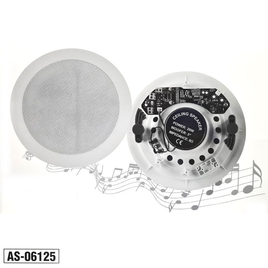 PAIRE ENCEINTES BLUETOOTH ENCASTRABLES PLAFOND MAISON 20W AS-06125