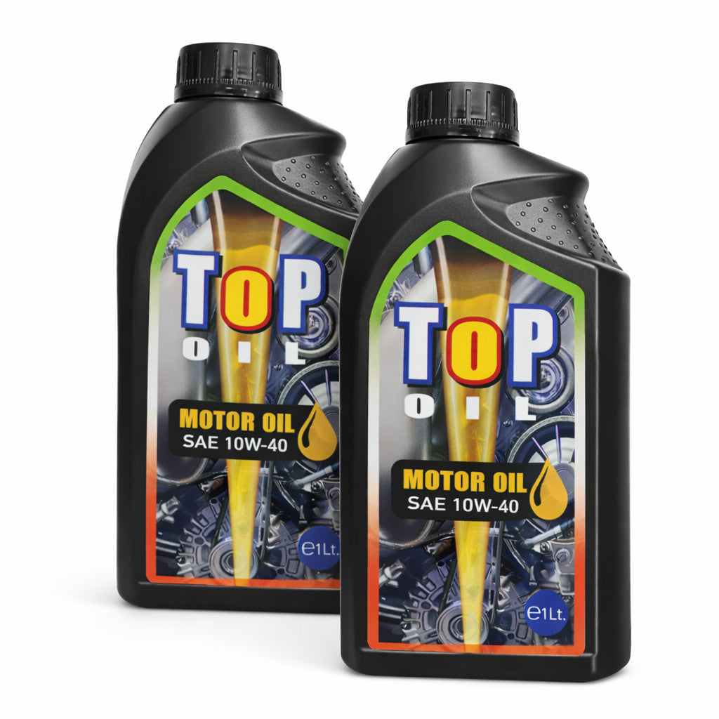 2 BOTTIGLIE OLIO MOTORE 10W40 SEMI SINTETICO 1L  AUTO MOTO SAE 10W-40 API A3/B4