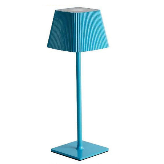 LAMPE DE TABLE TACTILE LED MODERNE RECHARGEABLE BAR HÔTEL RESTAURANT BLEUE MLG06