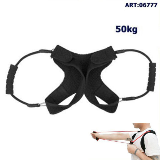 BANDE DE RÉSISTANCE ÉLASTIQUE SOUTIEN DOS CORDE FITNESS PILATES YOGA 50KG*