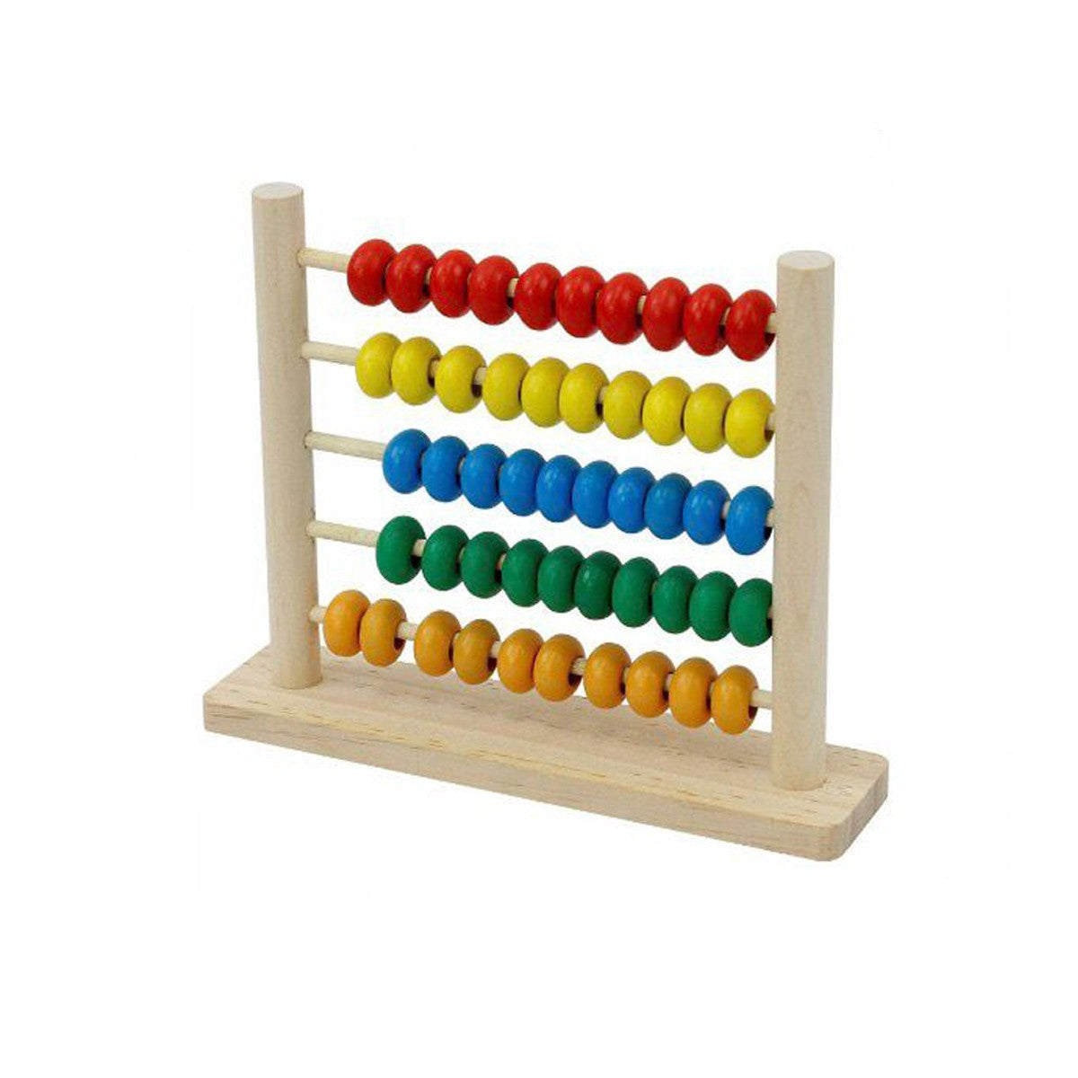 ABAQUE JEU ÉDUCATIF EN BOIS POUR ENFANTS CALCULS MATHÉMATIQUES APPRENTISSAGE 07948A