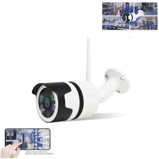 TELECAMERA IP VIDEOSORVEGLIANZA WI-FI CAMERA WIRELESS 5 LED 3.6MM JT-JW82210