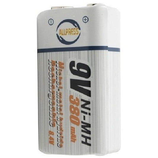 BATTERIE RECHARGEABLE TRANSISTOR 9V NI-MH 8.4V 380MAH APPAREIL PHOTO AL-003