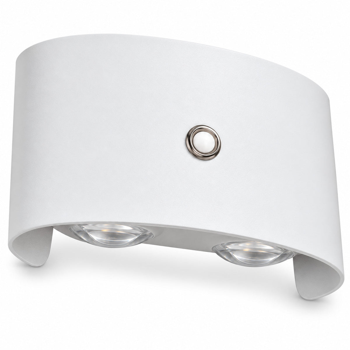 APPLIQUE LED 8W BIANCA IP65 LAMPADA PARETE ESTERNO 3000K 4000K 6000K ET-31670