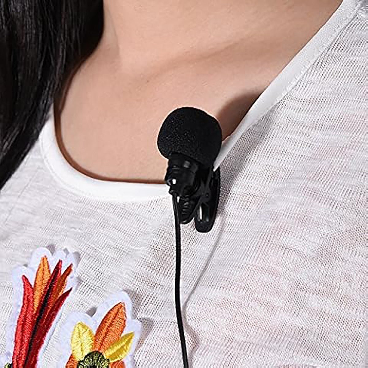 MICROFONO WIRELESS LAVALIER SENZA FILI FM DJ KARAOKE CLIP CRAVATTA ARRANGO 47923